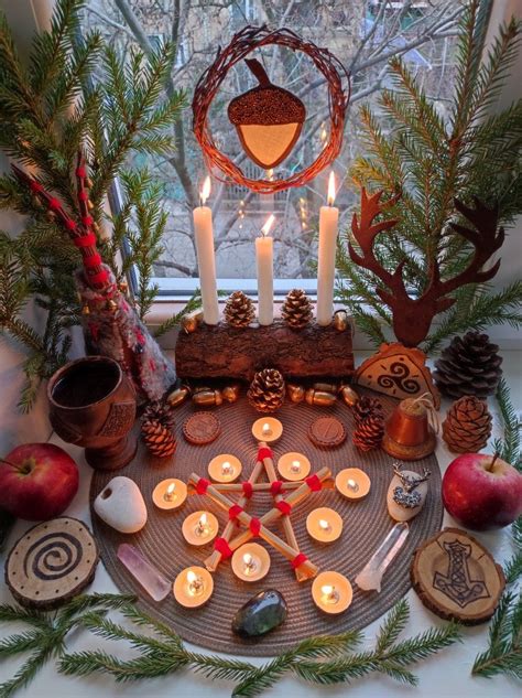 Wiccan midwinter festival